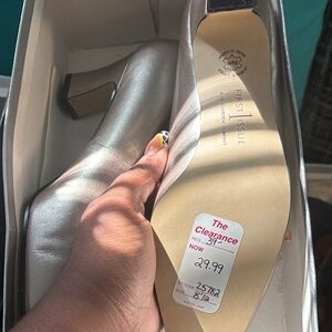 Liz Claiborne Silver Heels